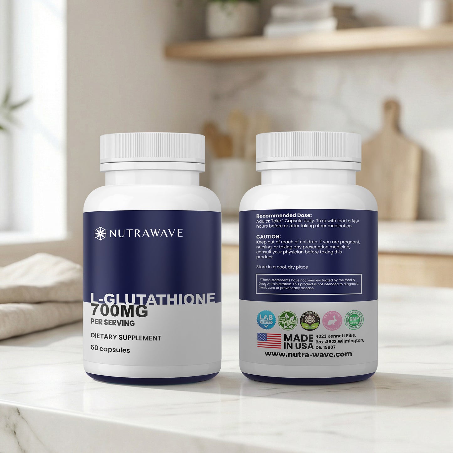 
                  
                    L- Glutathione Capsules - 700mg
                  
                