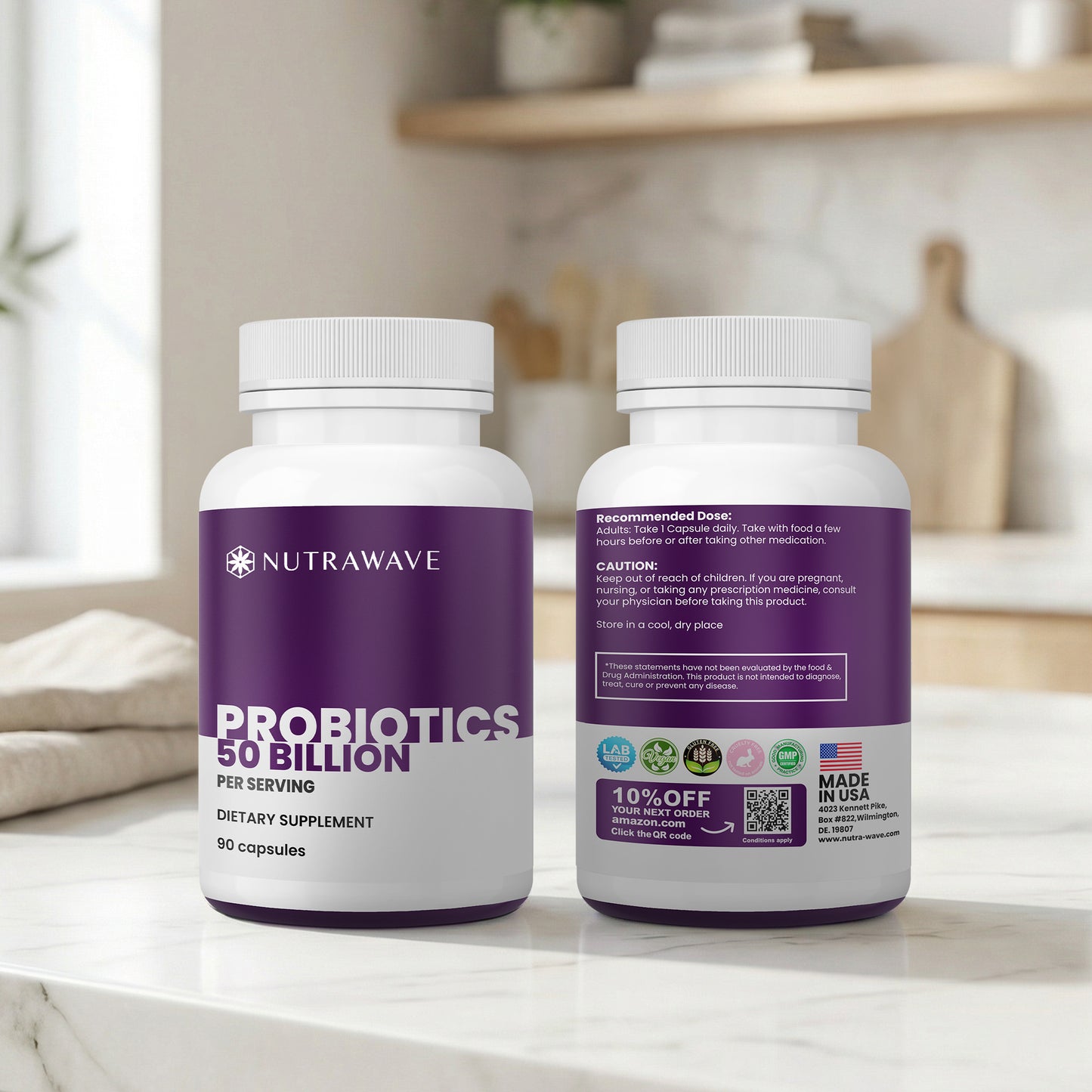 
                  
                    Probiotics 50 Billion (15 Strain) Capsules
                  
                