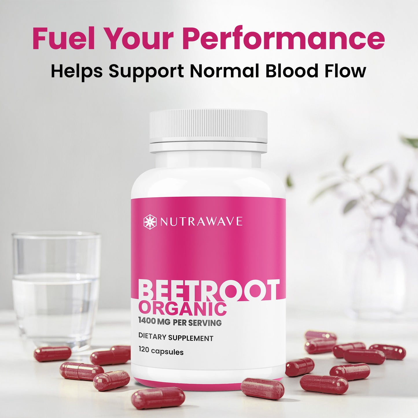 
                  
                    Organic Beetroot Capsules - 1400mg
                  
                