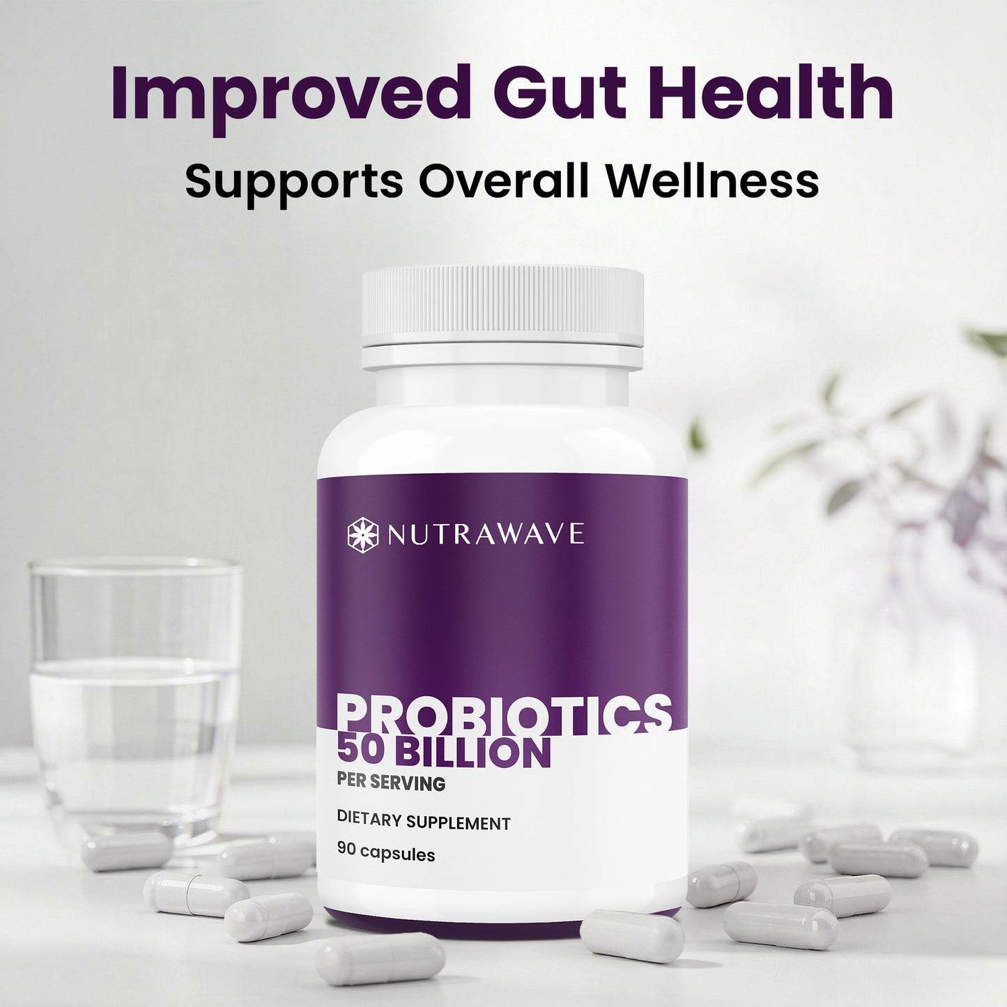 
                  
                    Probiotics 50 Billion (15 Strain) Capsules
                  
                