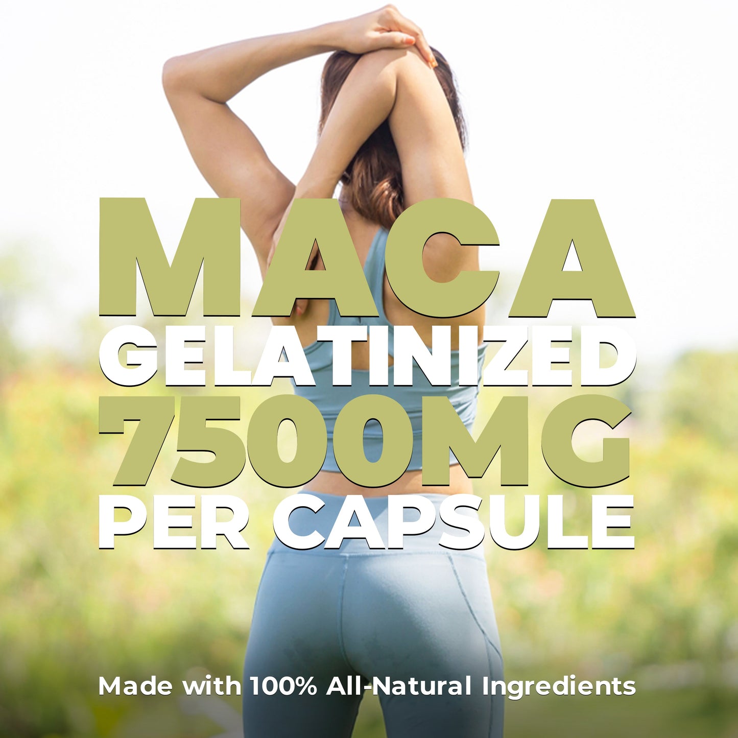 
                  
                    Gelatinized Maca Capsules - 750mg
                  
                