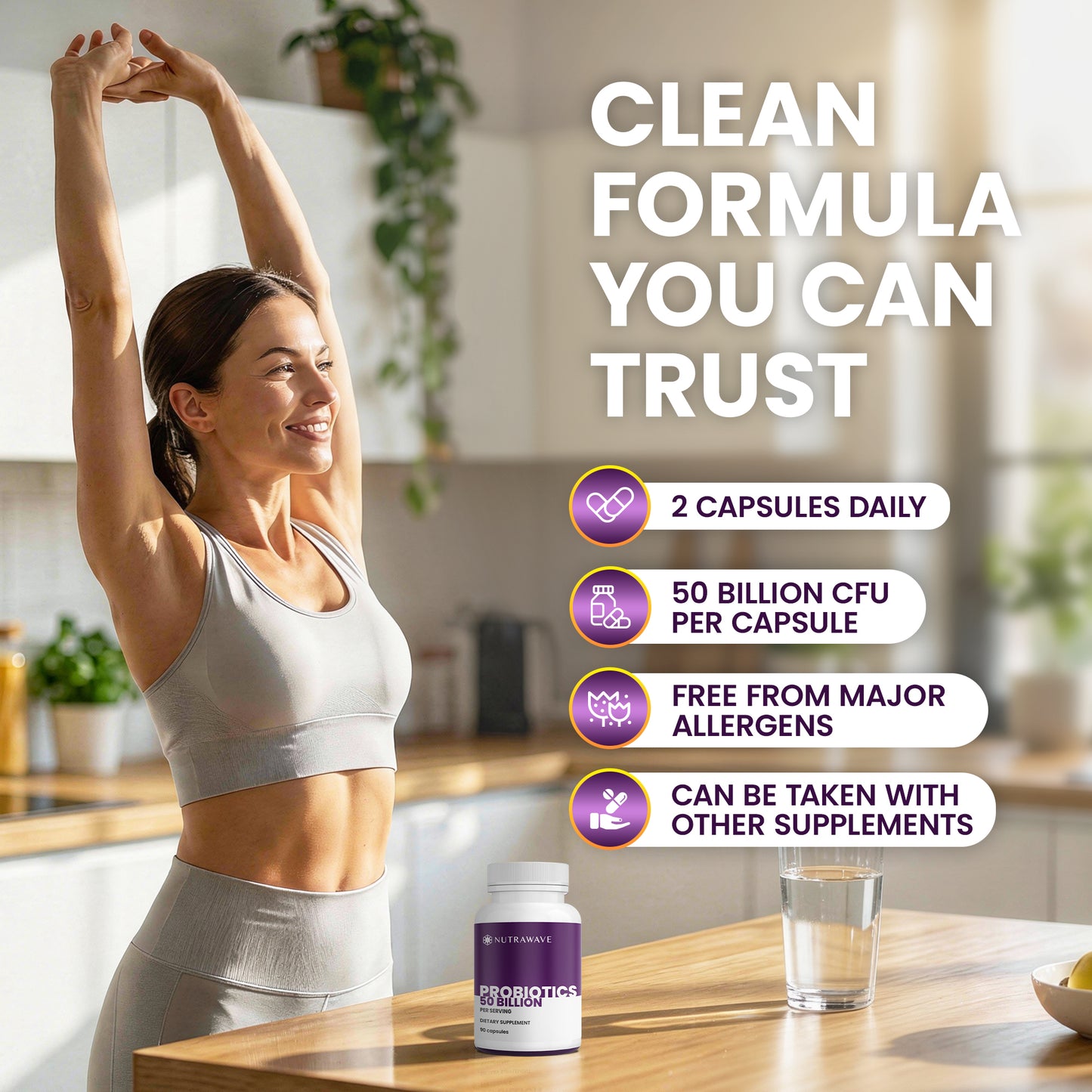 
                  
                    Probiotics 50 Billion (15 Strain) Capsules
                  
                