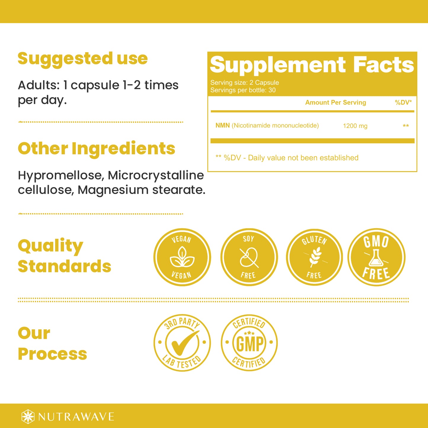 
                  
                    NMN Capsules - 600mg
                  
                